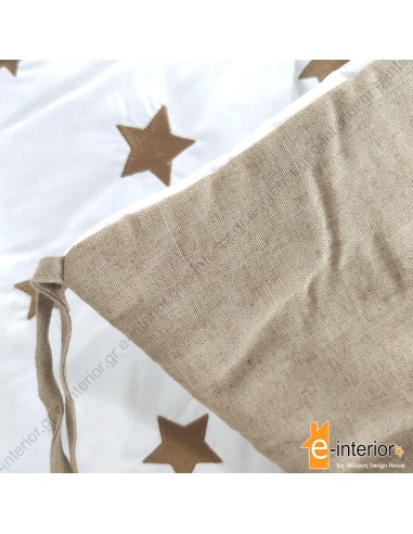 Πάντα Κούνιας Dreamy Owl - Brown 45x210