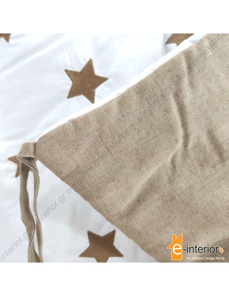 Πάντα Κούνιας Dreamy Owl - Brown 45x210