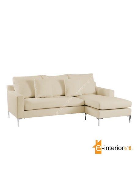 Επιπλόπανο Αδιάβροχο LORA CREAM-BEIGE | Πλάτους 1.40m