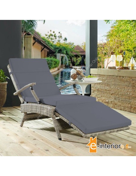 Επιπλόπανο Αδιάβροχο WHISPER MEDIUM GREY OUTDOOR | Πλάτους 1.40m