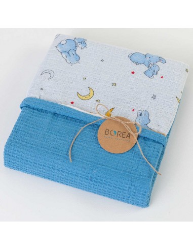 Κουβέρτα Αγκαλιάς Bunny Ροζέ 80 x 110 cm