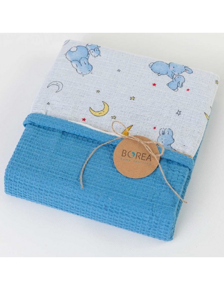 Κουβέρτα Αγκαλιάς Bunny Ροζέ 80 x 110 cm