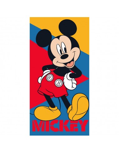 Πετσέτα Θαλάσσης Microfiber Mickey Μπλε 70 x 140 cm