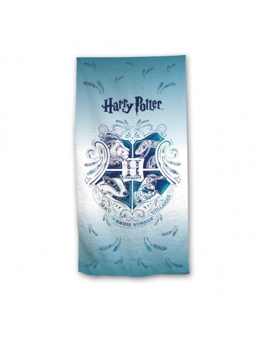 Πετσέτα Θαλάσσης Microfiber Harry Potter Σιέλ 70 x 140 cm