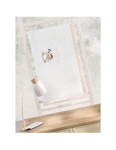 Πικέ Κουβέρτα Κούνιας 110x150 Aldo