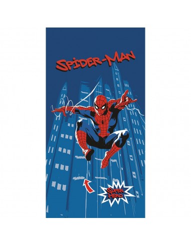 Πετσέτα Θαλάσσης Microfiber Spiderman Hero Μπλε 70 x 140 cm