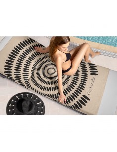 ΠΕ.VELOUR PRINTED 2405 03 100X175