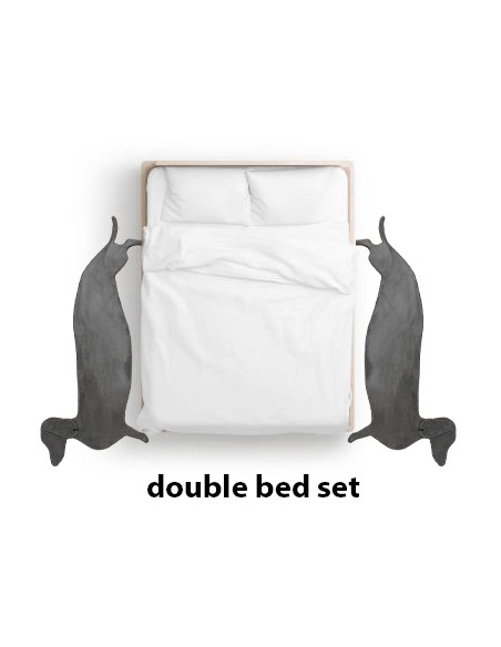 Χαλί Σκύλος anti- slip Sausage Snug by Aloof 85x223 - MOCCA