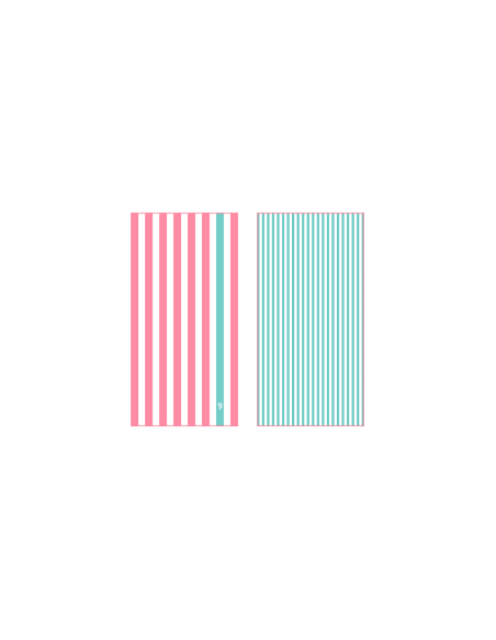 Σετ πετσετα θαλάσσης micro + τσαντακι 85x170 Med 06