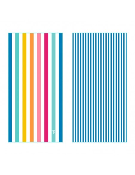 Σετ πετσετα θαλάσσης micro + τσαντακι 85x170 Med 07