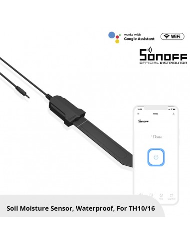 GloboStar® 80059 SONOFF MS01 - Smart Soil Moisture Sensor TH Sensor for TH10 & TH16 Models