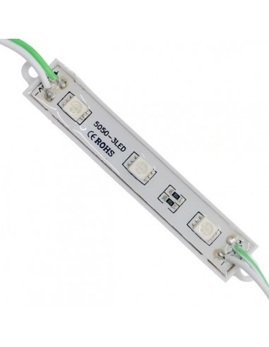 20 Τεμάχια x LED Module 3 SMD 5050 0.8W 12V...