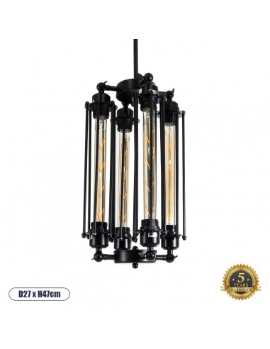 GloboStar® TUBING 01013 Vintage Industrial...