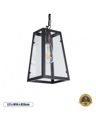 GloboStar® LIMA 01040 Vintage Industrial...