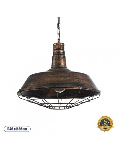 GloboStar® BARN 01045 Vintage Industrial...