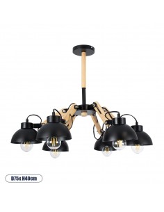 GloboStar® OLD SCHOOL 01094 Μοντέρνο Φωτιστικό Οροφής...