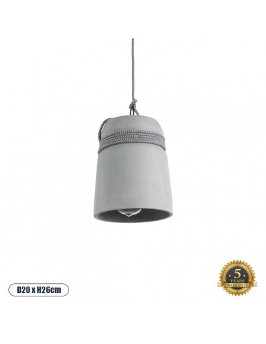 GloboStar® TRIBECA 01321 Μοντέρνο Industrial...