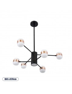 GloboStar® ORNATE 01552 Μοντέρνο Φωτιστικό Οροφής LED 56...