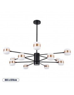 GloboStar® ORNATE 01553 Μοντέρνο Φωτιστικό Οροφής LED 104...
