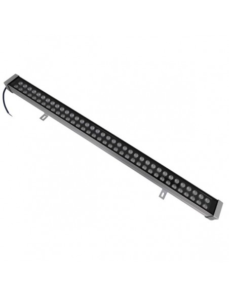 LED Wall Washer Αρχιτεκτονικού Φωτισμού 100cm GENIUS 72W CREE 24v 8640lm Δέσμης 10-30° Μοιρών Αδιάβροχο IP66 Θερμό Λευκό - Πορτοκαλί 2200k GloboStar 05115