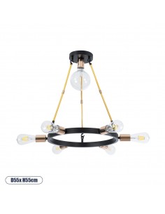 GloboStar® SAILOR 01445 Μοντέρνο Φωτιστικό Οροφής...