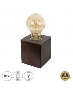 GloboStar® WOODBOX 99406 Μοντέρνο Ξύλινο Επιτραπέζιο...