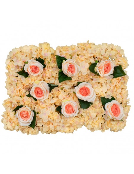 GloboStar® 78312 Συνθετικό Πάνελ Λουλουδιών - Κάθετος...