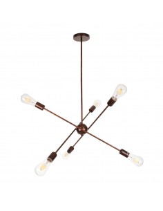 GloboStar® ZANE 00785 Μοντέρνο Φωτιστικό Οροφής Πολύφωτο...