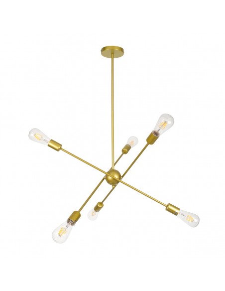 GloboStar® ZANE 00786 Μοντέρνο Φωτιστικό Οροφής Πολύφωτο...