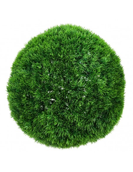 GloboStar® 78510 Artificial - Συνθετικό Τεχνητό Διακοσμητικό Φυτό Θάμνος Γρασίδι Πράσινο Φ38cm