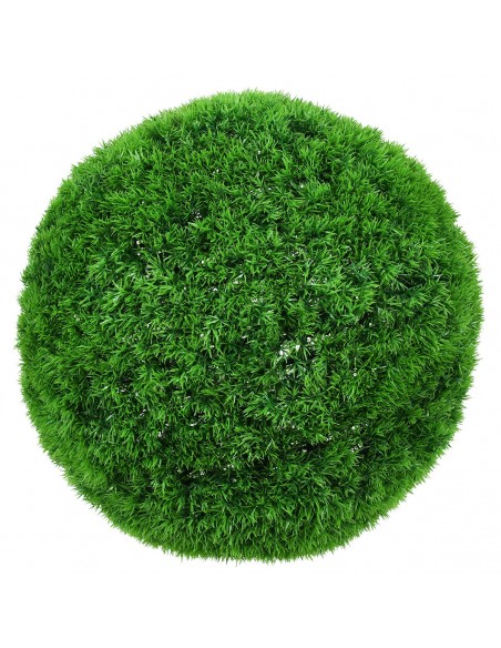 GloboStar® 78511 Artificial - Συνθετικό Τεχνητό Διακοσμητικό Φυτό Θάμνος Γρασίδι Πράσινο Φ48cm