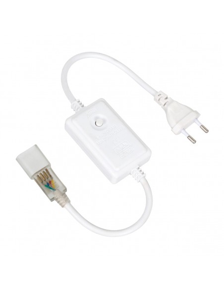 GloboStar® 70624 RGB Controller - Μεταλλάκτης Τροφοδοσίας AC/DC 230V IP66 για OVALE 120° Degree Neon Flex LED RGB 4 Pin Max 400W - Έως 20 Μέτρα