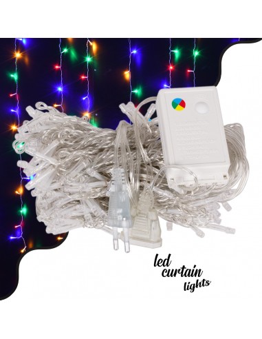 85802 Διακοσμητική Κουρτίνα 3 x 2 Μέτρα με...