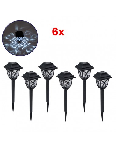 GloboStar® 85703 ΣΕΤ 6 Τεμαχίων Αυτόνομα Ηλιακά...
