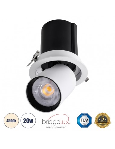 GloboStar® VIRGO-B 60310 Χωνευτό LED Spot...