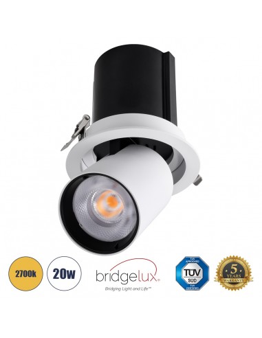 GloboStar® VIRGO-B 60311 Χωνευτό LED Spot...