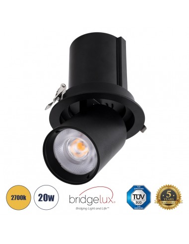 GloboStar® VIRGO-B 60313 Χωνευτό LED Spot...