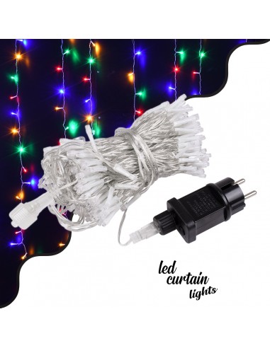 85829 Διακοσμητική Κουρτίνα 3 x 3 Μέτρα με...