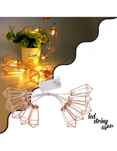 79803 Διακοσμητική Γιρλάντα Bronze Cone 1.5...