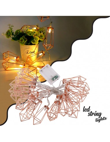 79805 Διακοσμητική Γιρλάντα Bronze Cone 4 Μέτρα...