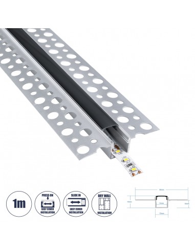 GloboStar® PLASTERBOARD-PROFILE 70839-1M Προφίλ...