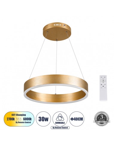 GloboStar® VENOM 61175 Κρεμαστό Φωτιστικό...