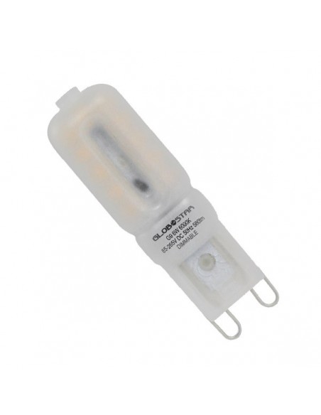 GloboStar® 115051 Λάμπα G9 LED 6W 590lm 320° AC 230V Ψυχρό Λευκό 6000K Dimmable
