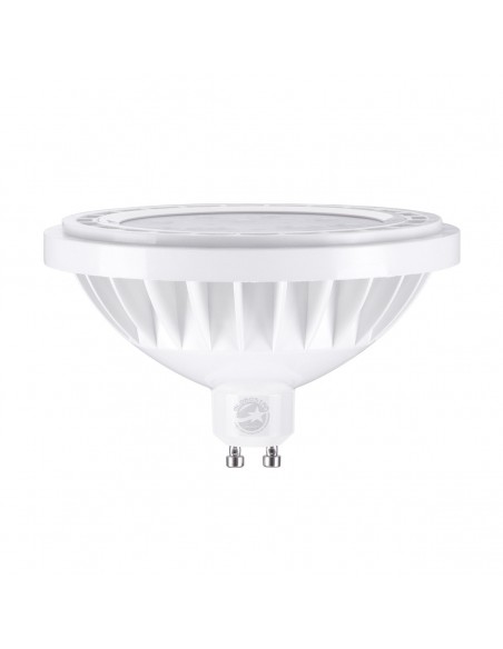 GloboStar® 60124 Σποτ LED GU10 AR111 12W 1164lm 36° AC 220-240V IP20 Φ11 x Υ6.6cm Φυσικό Λευκό 4500K - 3 Χρόνια Εγγύηση