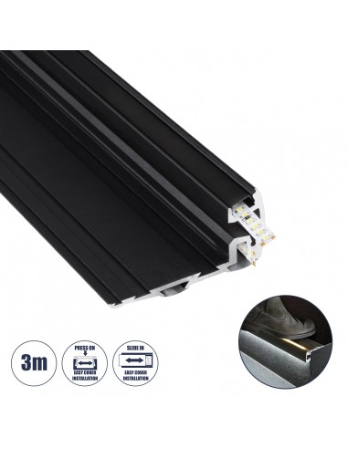 GloboStar® STAIR-PROFILE 70843-3M Προφίλ...