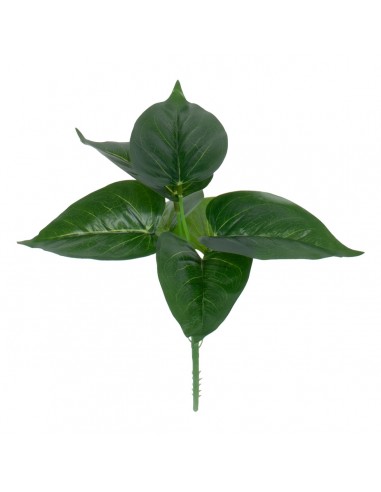 GloboStar® POTHOS 78266 Τεχνητό Φυτό Πόθος - Μπουκέτο Διακοσμητικών Φυτών - Κλαδιών με Φύλλωμα Πράσινο Υ28cm