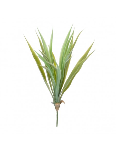 GloboStar® IRIS 78234 Τεχνητό Φυτό Ίριδα - Μπουκέτο Διακοσμητικών Φυτών - Κλαδιών με Φύλλωμα Πράσινο Υ33cm