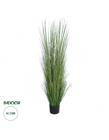 GloboStar® Artificial Garden PAMPAS GRASS 20071 Τεχνητό Διακοσμητικό Φυτό Γρασίδι της Πάμπας Υ150cm