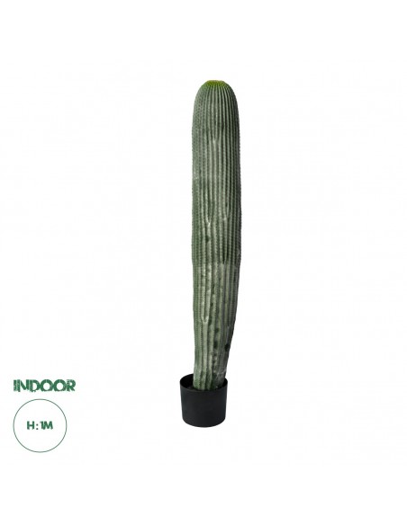 GloboStar® Artificial Garden CARNEGIEA CACTUS 20126 Τεχνητό Διακοσμητικό Φυτό Κάκτος Σαγκουάρο Υ100cm