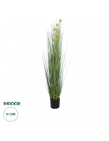GloboStar® Artificial Garden CRASPEDIA GRASS 20112 Τεχνητό Διακοσμητικό Φυτό Κρασπέδια Υ150cm